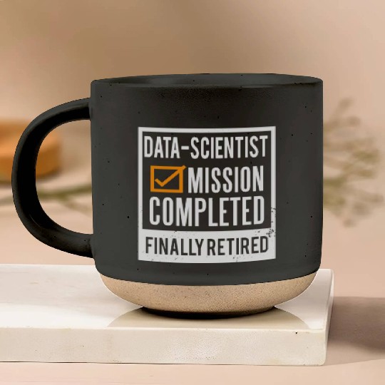 Retirement - Retired Data-Scientist Pottery Mugs
