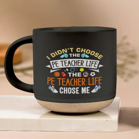 Inspiring Physical Education Teacher Design for PE Pottery Mugs