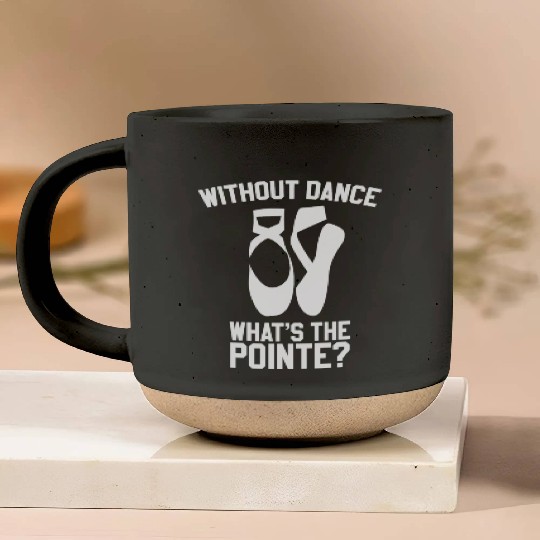 Elegant Ballet Dancer Graceful Moves Pottery Mugs