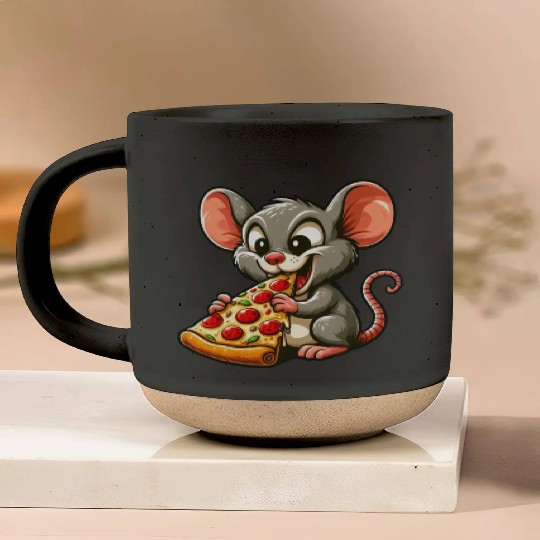 Mouse Rat Popcorn Cinema Movie Fan Pottery Mugs