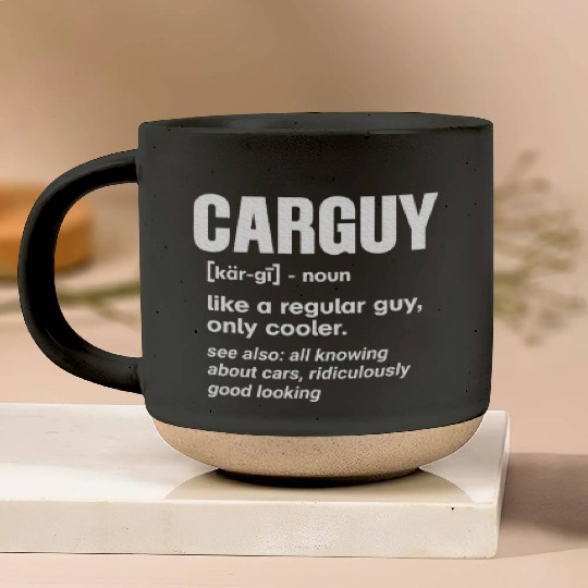 Car Guy Definition Mechanic Auto Racing Car Lovers Pottery Mugs