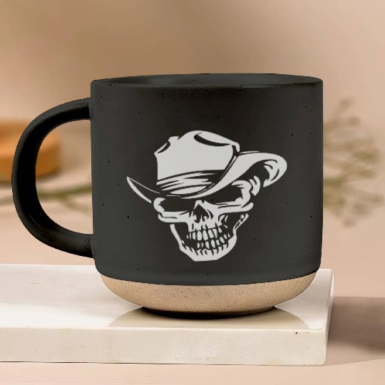 Death Skeleton Pottery Mugs