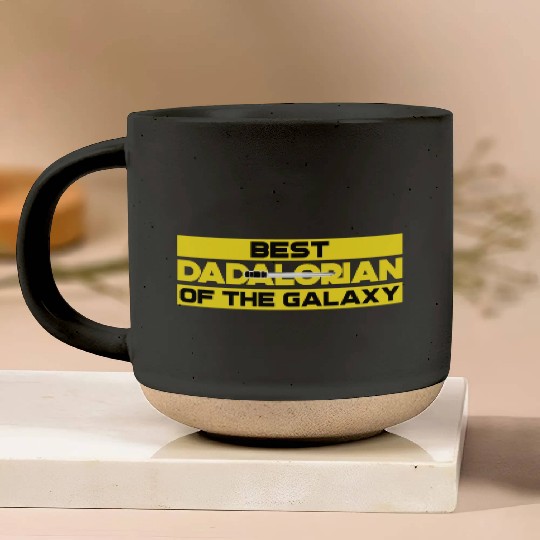 best dadalorian of the galaxy Pottery Mugs