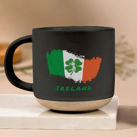 Ireland Cricket Pottery Mugs