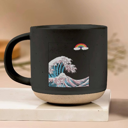 Dare to be Yourself - Trans LGBT Colors in the Pottery Mugs