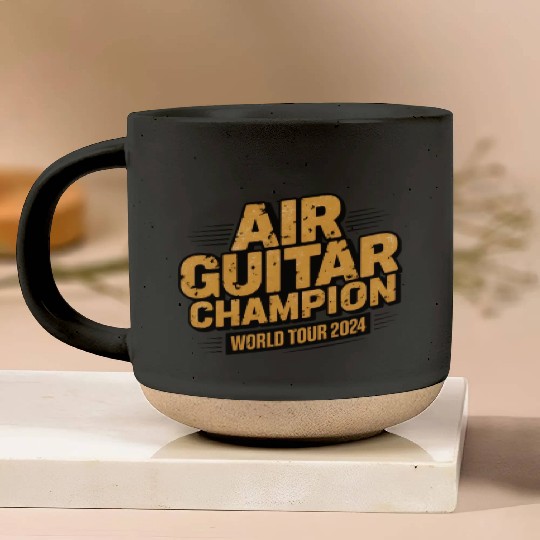 AIR GUITAR CHAMPION WORLD TOUR 2024 Pottery Mugs