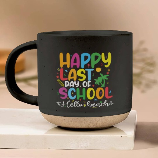 mom lif Happy last day of student's graduation Pottery Mugs