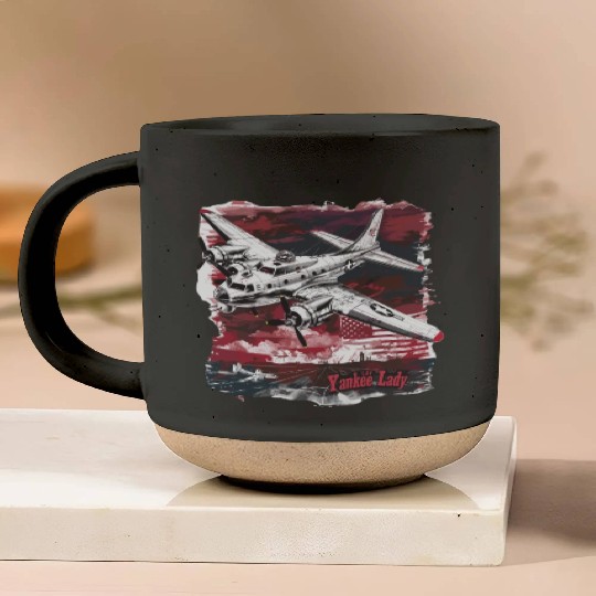 Yankee Lady Pottery Mugs