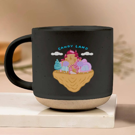 Cute Candy Land Pottery Mugs