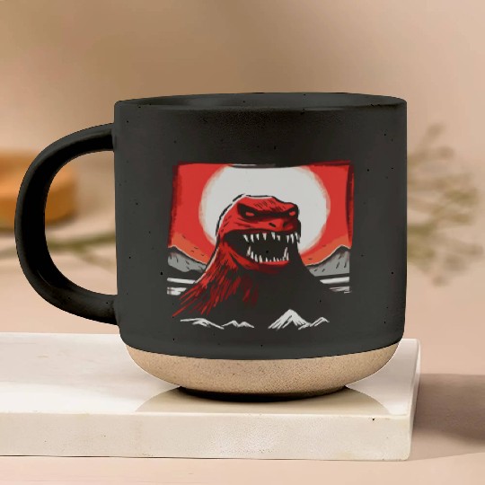 Red Sun Japan: Lizard Monster Pottery Mugs