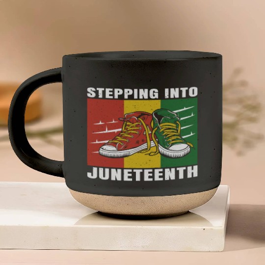Stepping Into Juneteenth 2024 Afro American Pottery Mugs