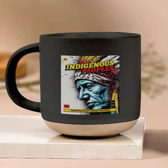 Indigenous Peoples Embracing Culture Pottery Mugs