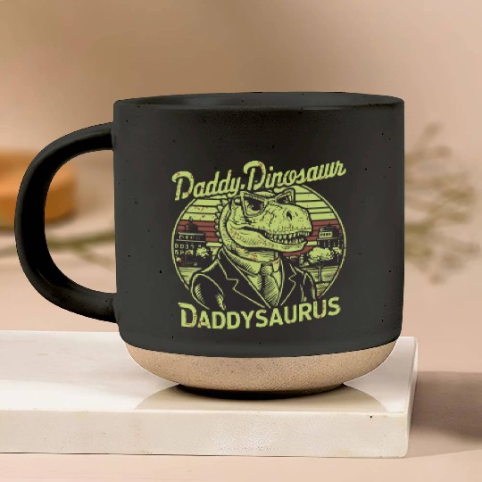 Daddy Dinosaur Daddysauru Supernatural Pottery Mugs