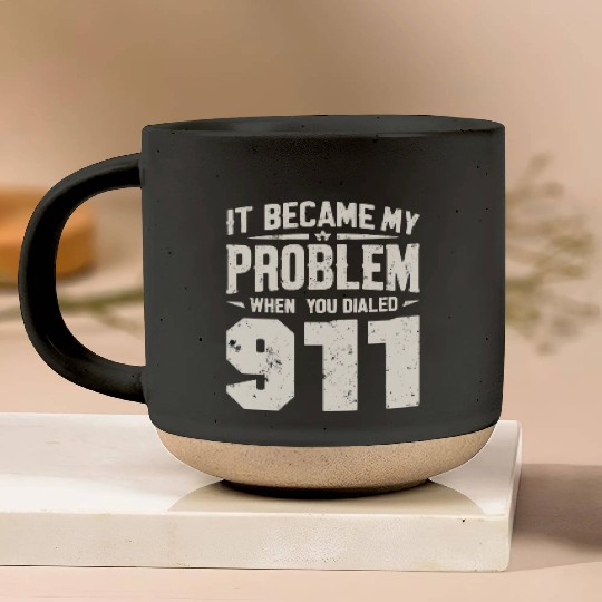 911 Dispatcher Operator Emergency Radio Dispatch Pottery Mugs
