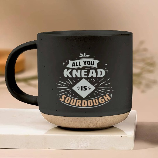 Sourdough Starter Bread Premium Pottery Mugs