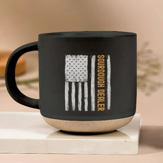 Sourdough Dealer Flag s Women Pottery Mugs