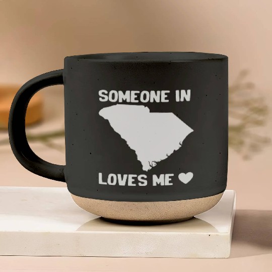 Someone In South Carolina Loves Me Pottery Mugs