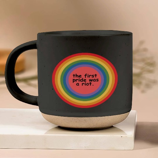 The first pride was a riot Pottery Mugs