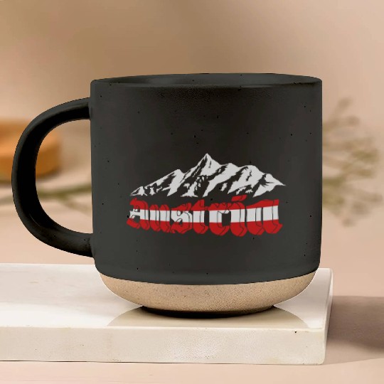 Austria Holiday Eagle Alps Mountains Gift Pottery Mugs