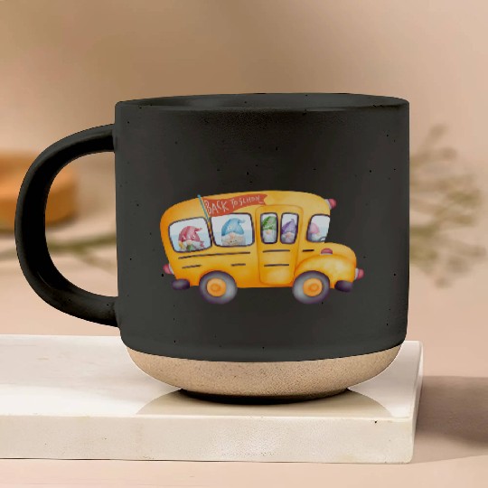Back to School Collection: School Bus Pottery Mugs