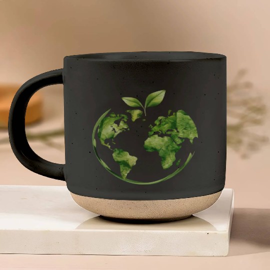 Green Earth, Growing Future Pottery Mugs