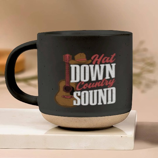 Hat Down, Country Sound Music Cowboy Pottery Mugs