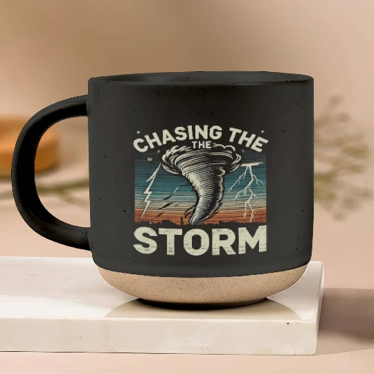 Tornado Chasing Adventures: Embrace Nature's Fury Pottery Mugs