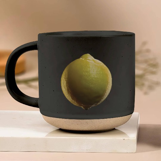 Lemon Realistic Pottery Mugs