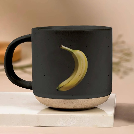 Banana Realistic Pottery Mugs