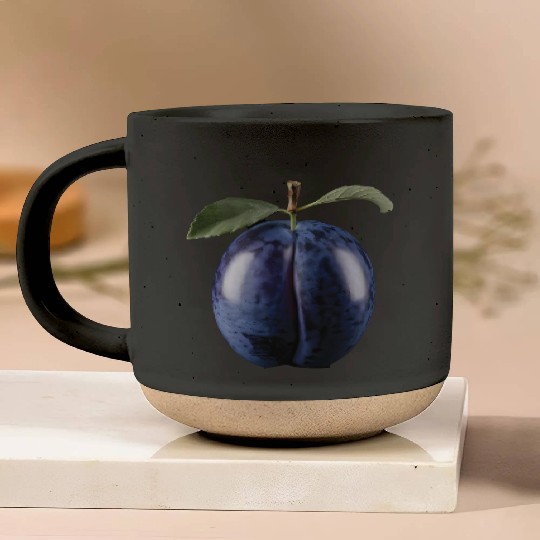 Blackberry Realistic Pottery Mugs