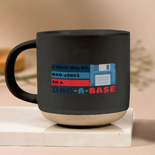 Funny dad jokes from son or daughter fathers day Pottery Mugs