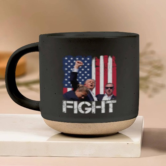 President Trump Assassination Attempt Trump 2024 Pottery Mugs