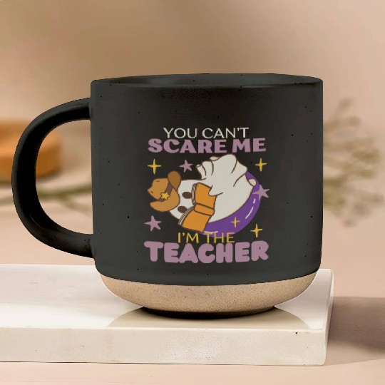 Funny Halloween Party Teacher spooking season Pottery Mugs