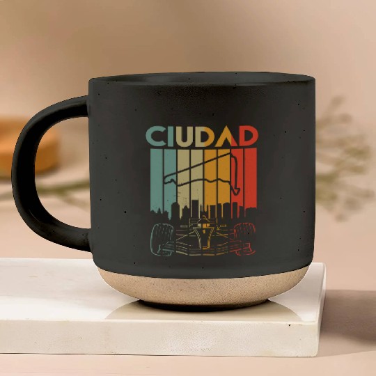 Mexico Circuit Formula Racing Mexican Ciudadrace c Pottery Mugs