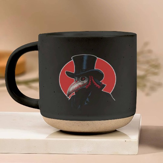 Plague Doctor Pottery Mugs