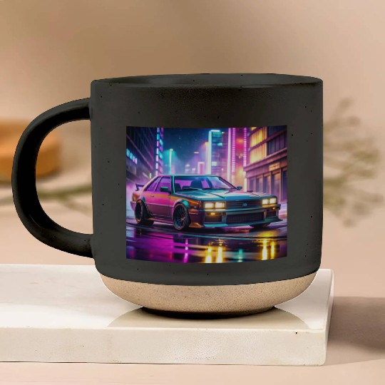 gta 5 drift car cyberpunk Pottery Mugs