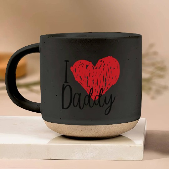 I love Daddy gift Pottery Mugs