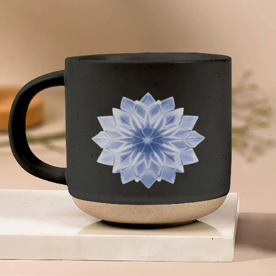 Ice Crystal Pottery Mugs