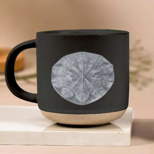 Ice Crystal Pottery Mugs