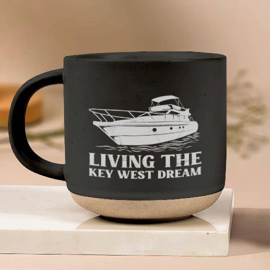 Florida LIVING THE KEY-WEST DREAM Florida Keys Pottery Mugs