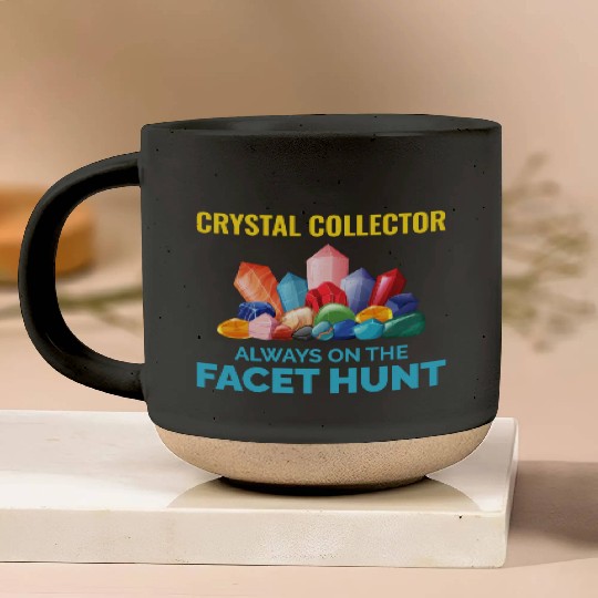 Crystal Collecting Rock Hunting Mineral Collector Pottery Mugs