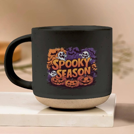 Spooky Season Vibes Pottery Mugs