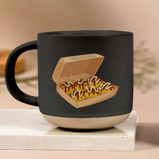Japanese Takoyaki Box Pottery Mugs