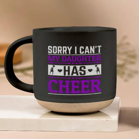 My Daughter Cheer Mom Cheerleading Mother's Day Pottery Mugs