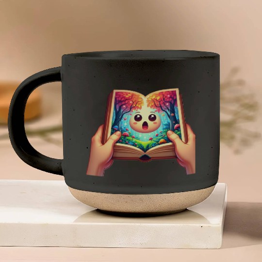 you turned the page Pottery Mugs