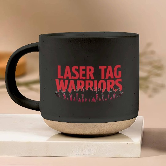 Laser Tag Champion Retro Gamer Night Out Team Pottery Mugs