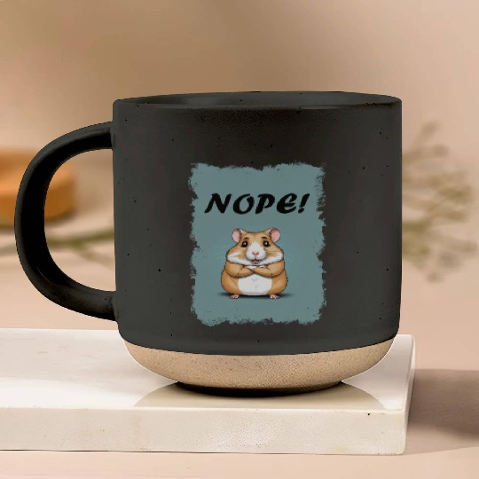 Nope! - Hamster Pottery Mugs