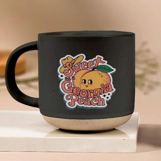 Sweet as a Georgia Peach Sticker.t-shits Pottery Mugs