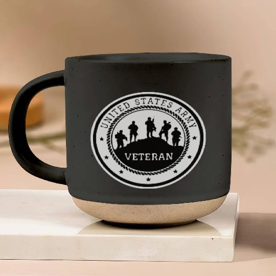 US Army Veteran LIKE US ON FACEBOOK # Pottery Mugs