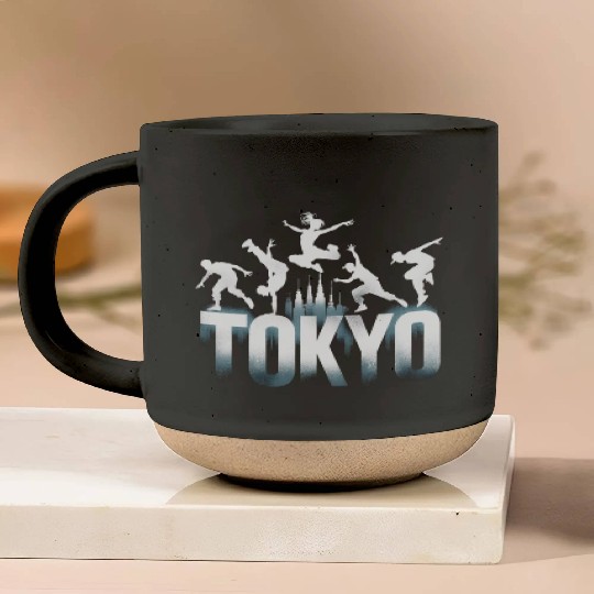 Parkour Freerunner Freerunning Tokyo Pottery Mugs